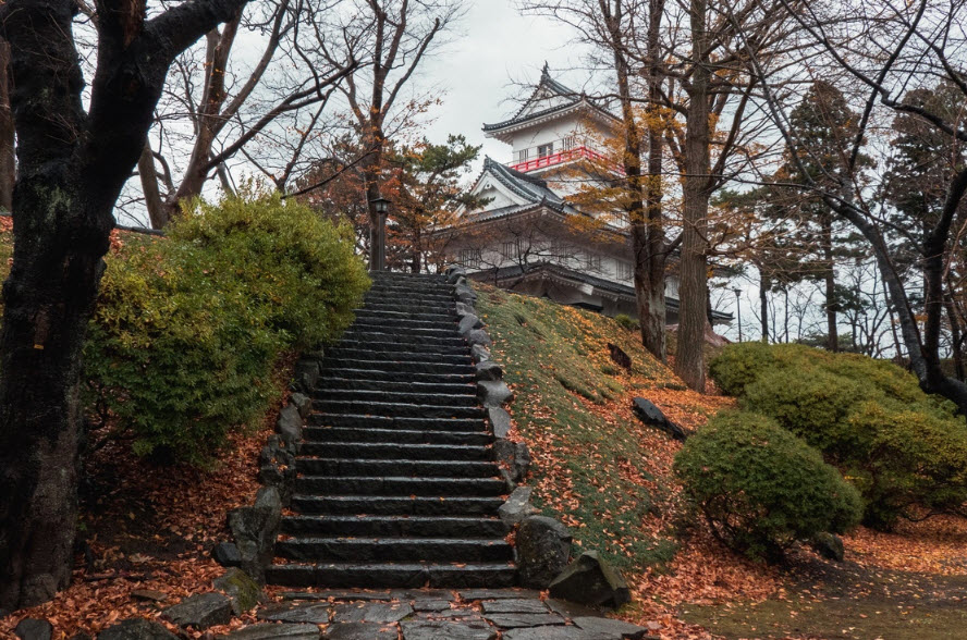 Kakunodate Castle Remains, Japan